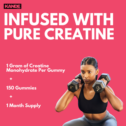 Creatine Monohydrate Gummies - 150 ct